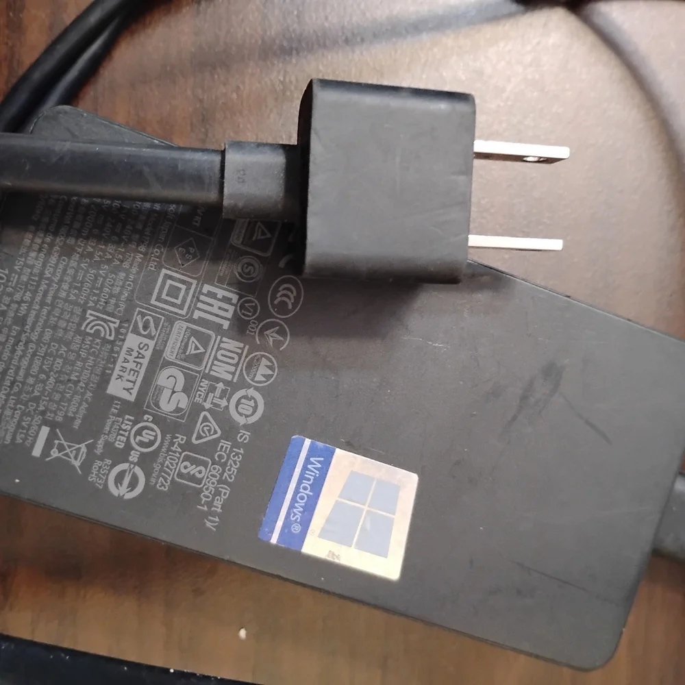 Microsoft 1798 Original Power Supply with Cable